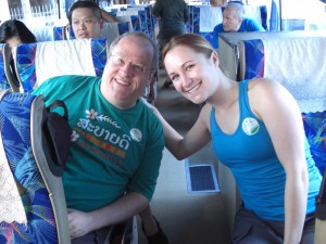 The obligatory coach picture!